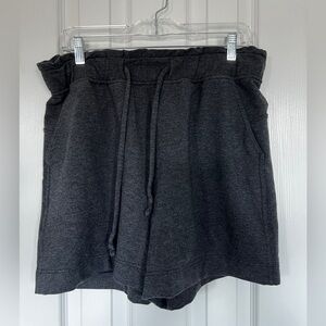 Lululemon women’s shorts in charcoal.  Size 10.